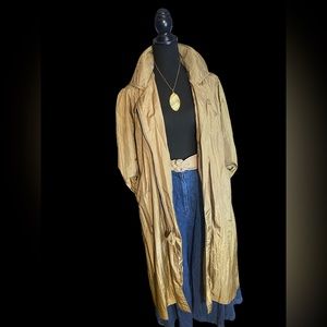 Vintage joola rain trench coat